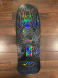 Santa Cruz / Santa Monica Airlines (SMA) Natas Kaupas Panther Custom Prismatic Blind Bag Reissue Skateboard Deck. Surface cracks