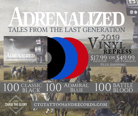 Adrenalized-Tales from the Last Generation vinyl LP