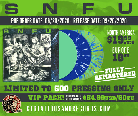 SNFU-Better than a Stick in the Eye 2020 vinyl repress